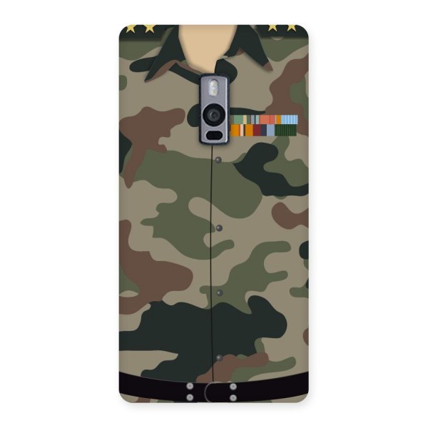 Army Uniform Back Case for OnePlus Two