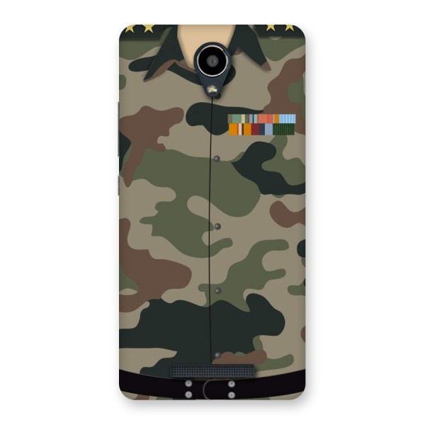 Army Uniform Back Case for Redmi Note 2