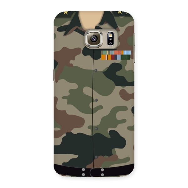 Army Uniform Back Case for Samsung Galaxy S6 Edge