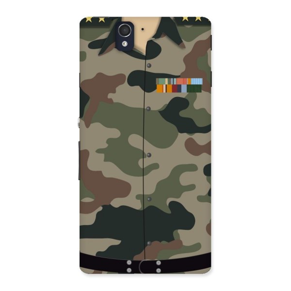 Army Uniform Back Case for Sony Xperia Z