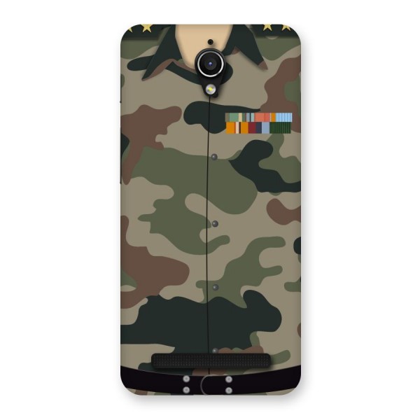 Army Uniform Back Case for Zenfone Go