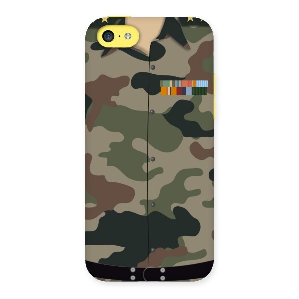 Army Uniform Back Case for iPhone 5C