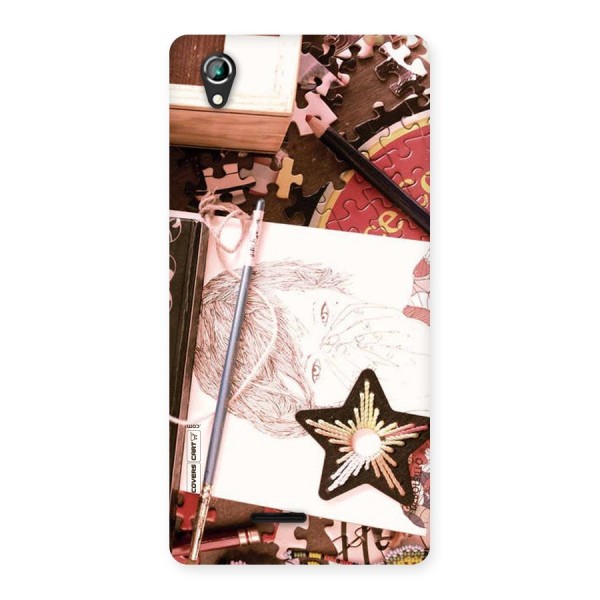 Artistic Messy Back Case for Lava Iris 800