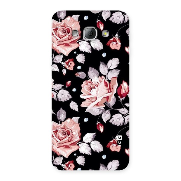 Artsy Floral Back Case for Galaxy A8