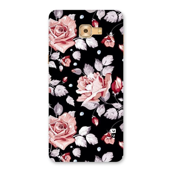 Artsy Floral Back Case for Galaxy C9 Pro
