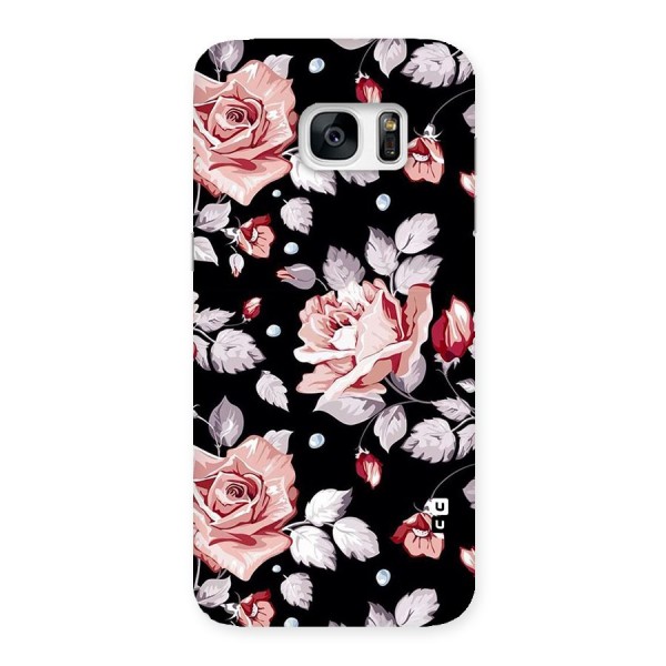 Artsy Floral Back Case for Galaxy S7 Edge