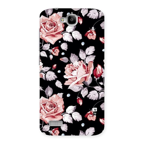 Artsy Floral Back Case for Honor Holly