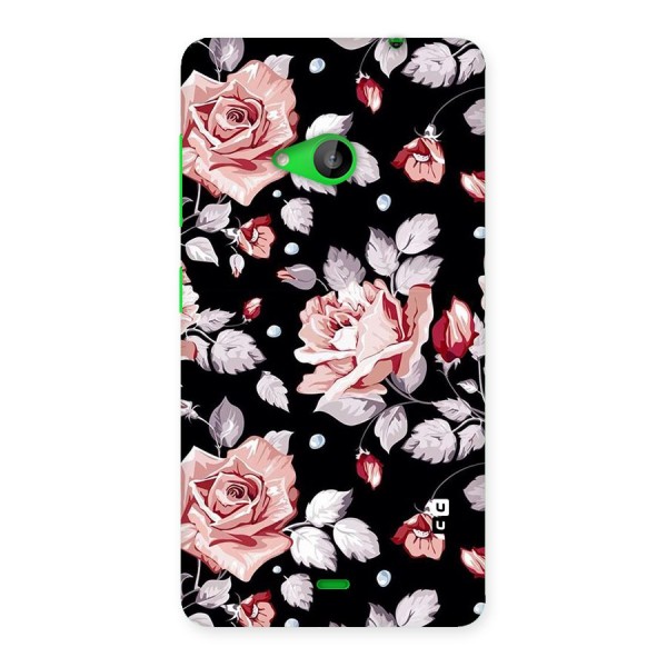 Artsy Floral Back Case for Lumia 535