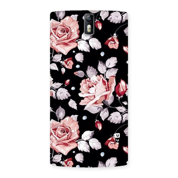 Artsy Floral Back Case for One Plus One
