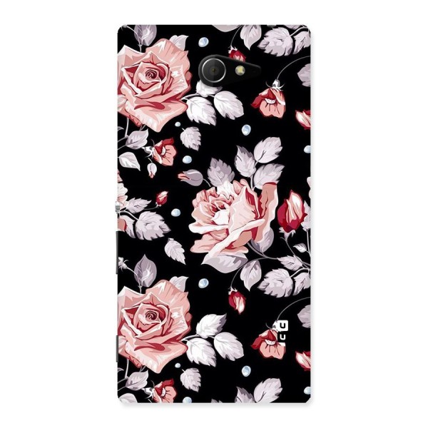 Artsy Floral Back Case for Sony Xperia M2