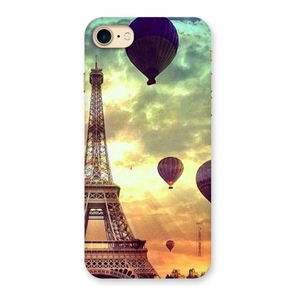 Artsy Hot Balloon And Tower Back Case for iPhone 7