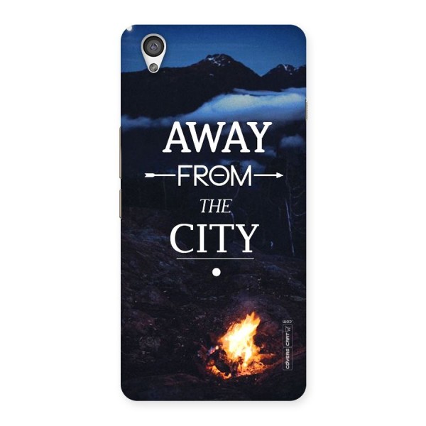 Away From City Back Case for OnePlus X