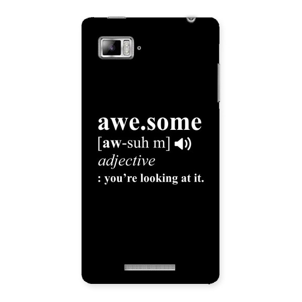 Awesome Looking at it Back Case for Lenovo Vibe Z K910