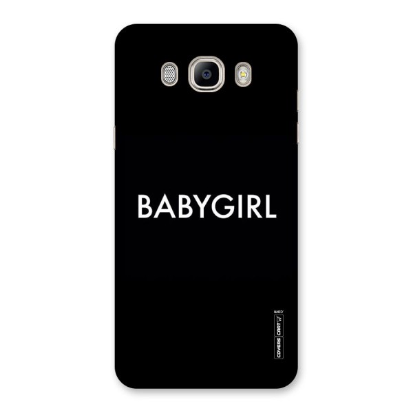 Baby Girl Back Case for Galaxy On8
