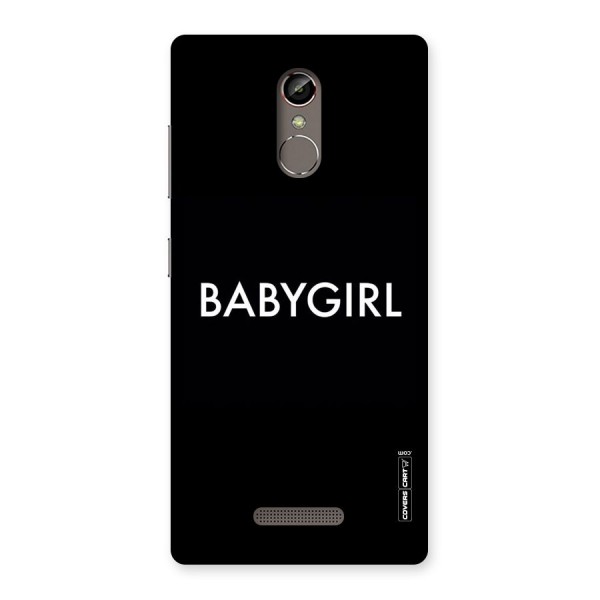 Baby Girl Back Case for Gionee S6s
