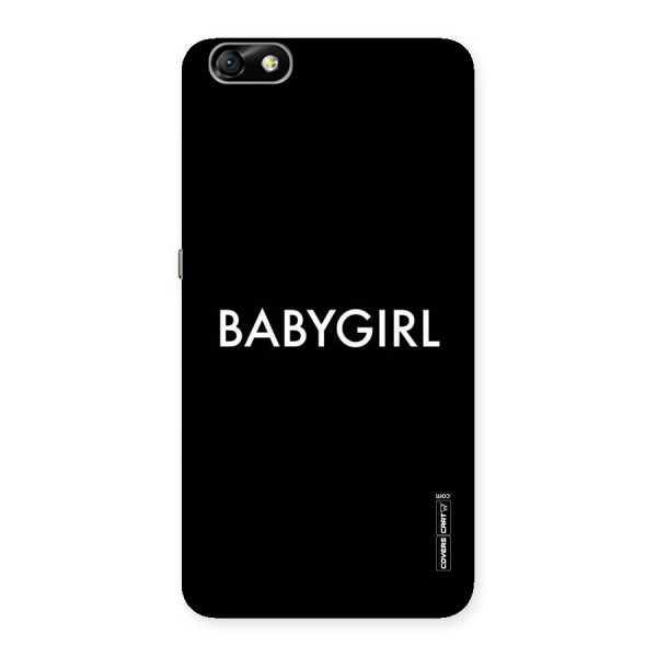 Baby Girl Back Case for Honor 4X