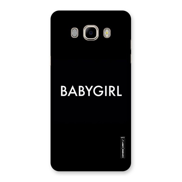 Baby Girl Back Case for Samsung Galaxy J7 2016