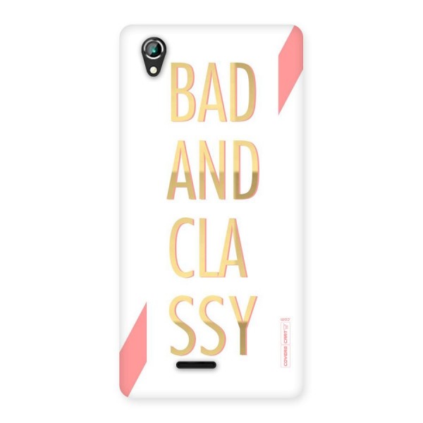 Bad And Classy Back Case for Lava Iris 800