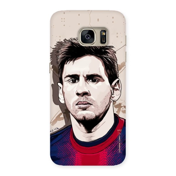 Barca King Messi Back Case for Galaxy S7