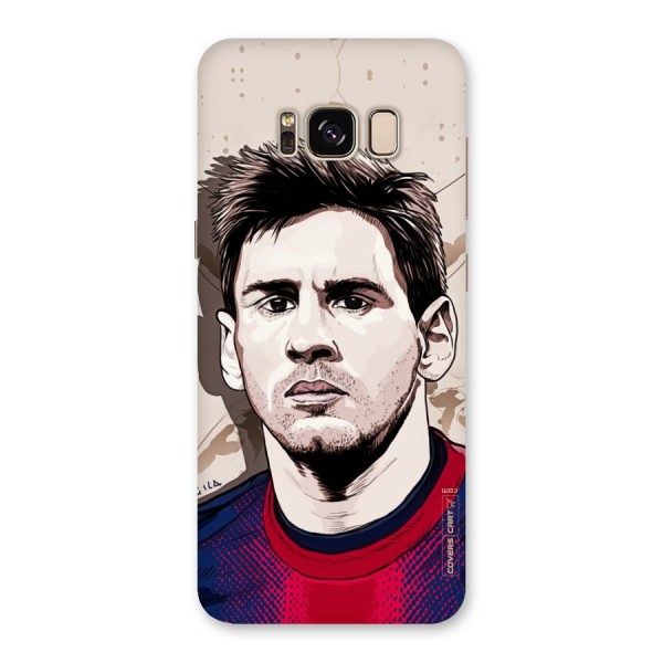 Barca King Messi Back Case for Galaxy S8
