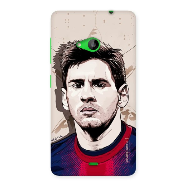 Barca King Messi Back Case for Lumia 535