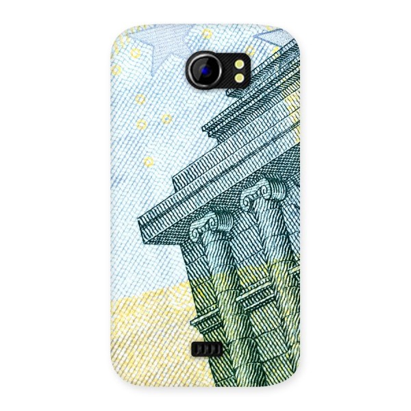 Baroque and Rococo style Back Case for Micromax Canvas 2 A110