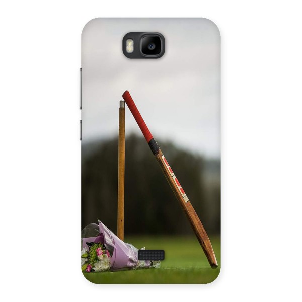 Bat Wicket Back Case for Honor Bee
