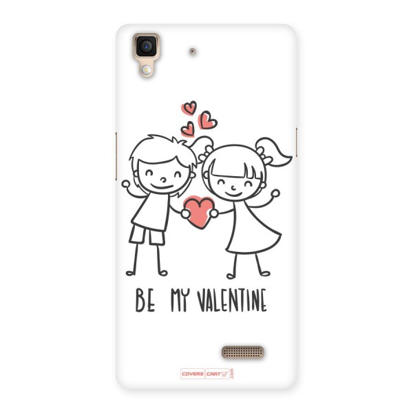 Be My Valentine Back Case for Oppo R7