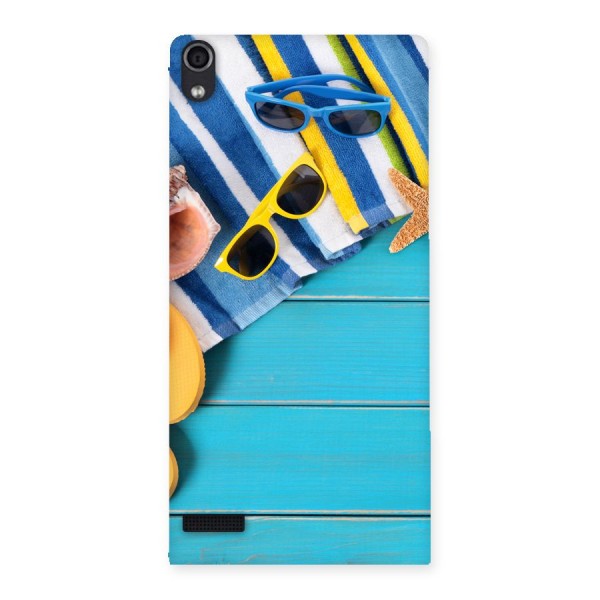 Beach Ready Back Case for Ascend P6