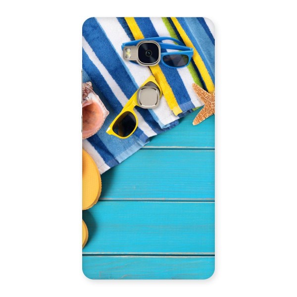 Beach Ready Back Case for Huawei Honor 5X