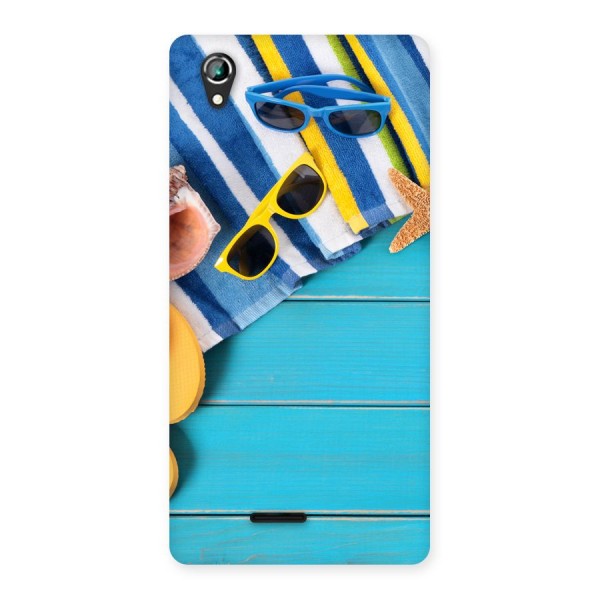 Beach Ready Back Case for Lava Iris 800