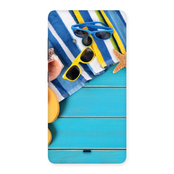 Beach Ready Back Case for Lumia 540
