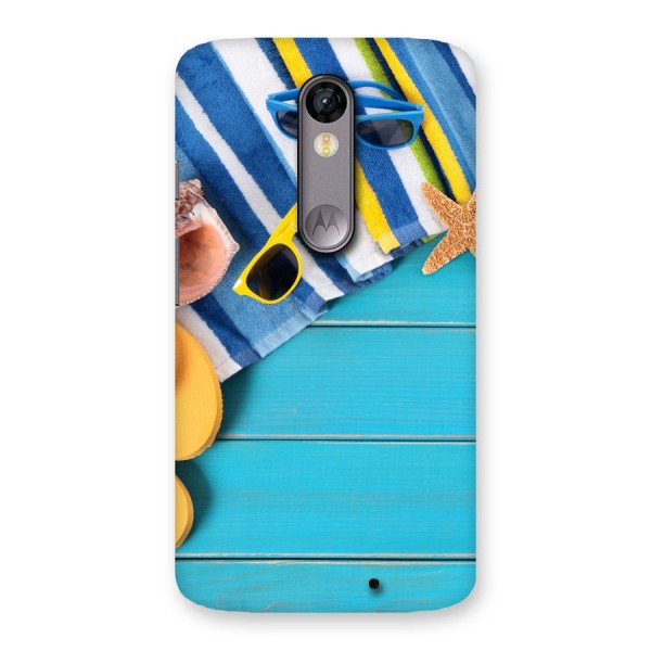 Beach Ready Back Case for Moto X Force