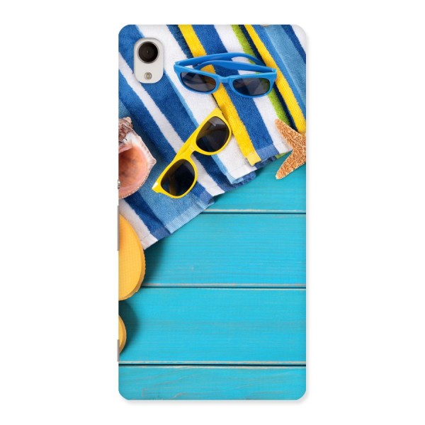 Beach Ready Back Case for Sony Xperia M4
