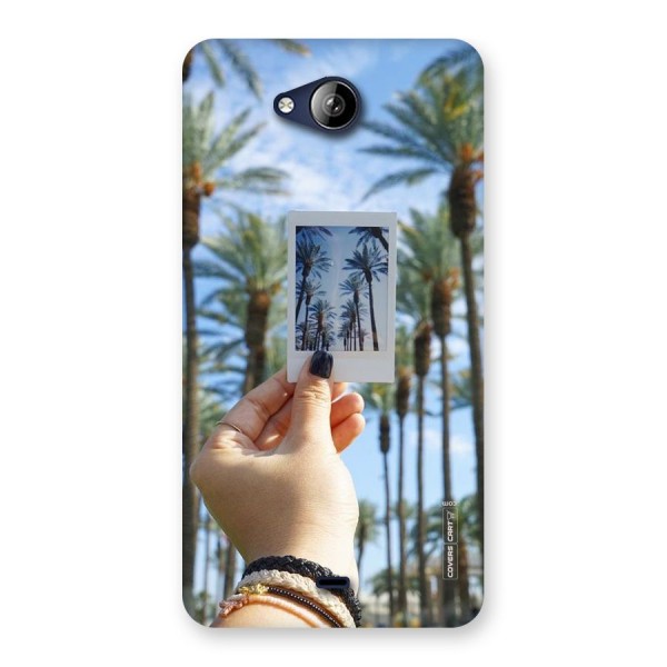 Beach Trees Back Case for Canvas Play Q355