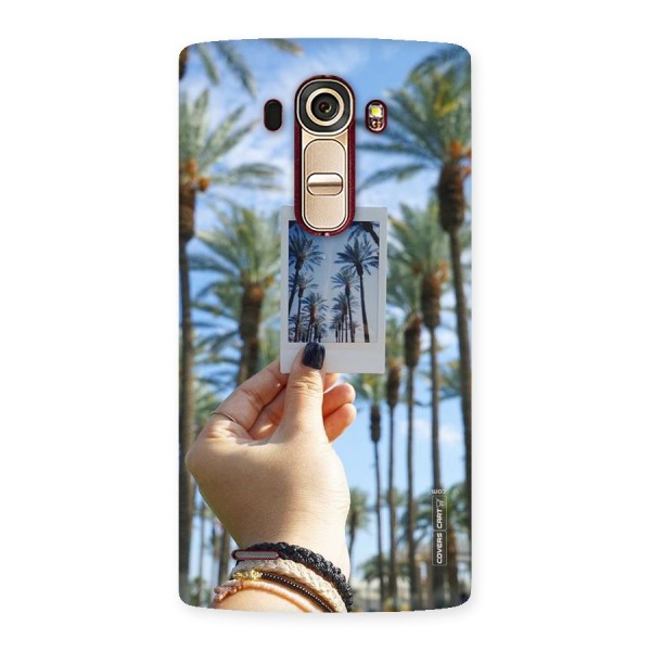 Beach Trees Back Case for LG G4