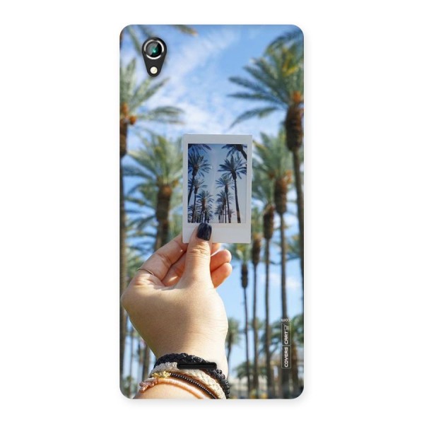 Beach Trees Back Case for Lava Iris 800