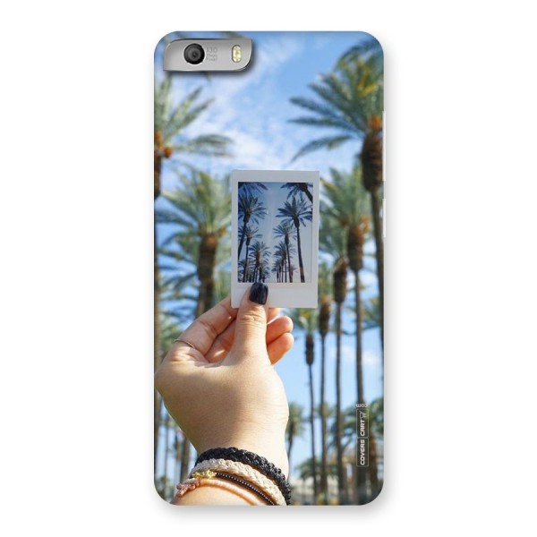 Beach Trees Back Case for Micromax Canvas Knight 2