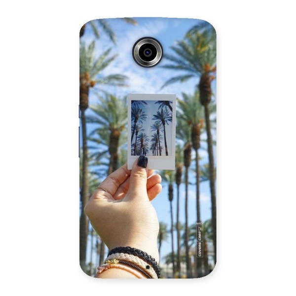 Beach Trees Back Case for Nexsus 6