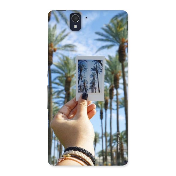 Beach Trees Back Case for Sony Xperia Z