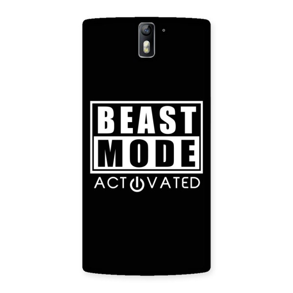 Beast Mode Activated Back Case for One Plus One