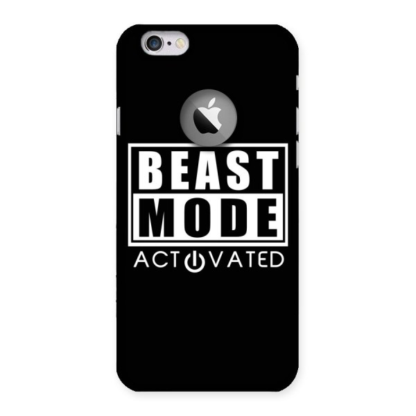 Beast Mode Activated Back Case for iPhone 6 Logo Cut