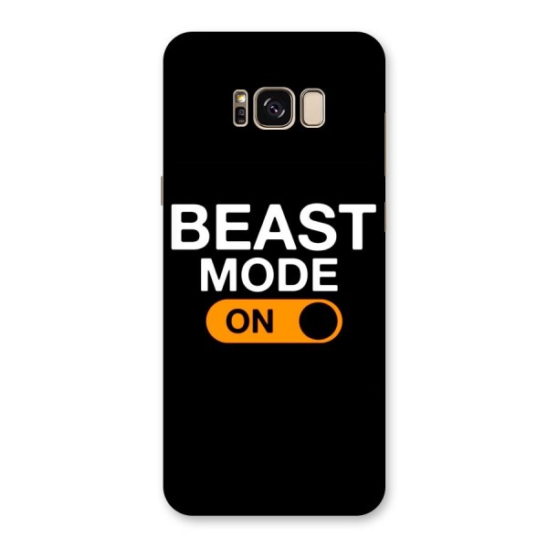 Beast Mode Switched On Back Case for Galaxy S8 Plus