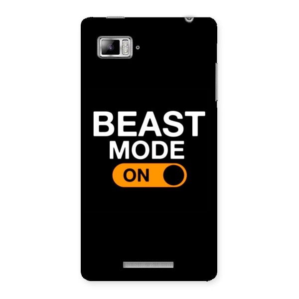 Beast Mode Switched On Back Case for Lenovo Vibe Z K910