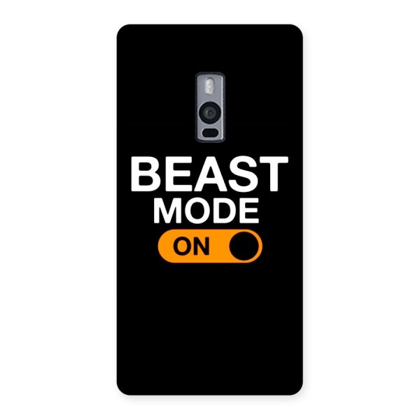 Beast Mode Switched On Back Case for OnePlus Two