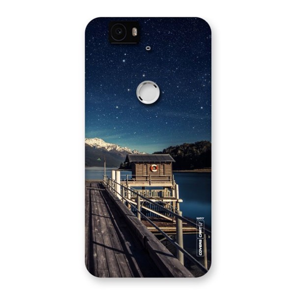 Beautiful Dock Hut Back Case for Google Nexus-6P