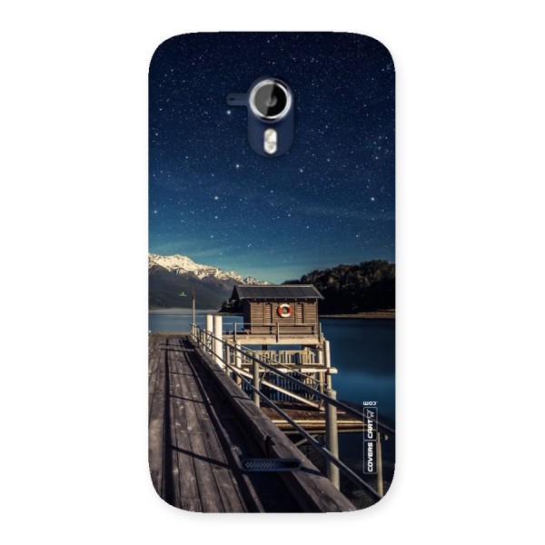 Beautiful Dock Hut Back Case for Micromax Canvas Magnus A117