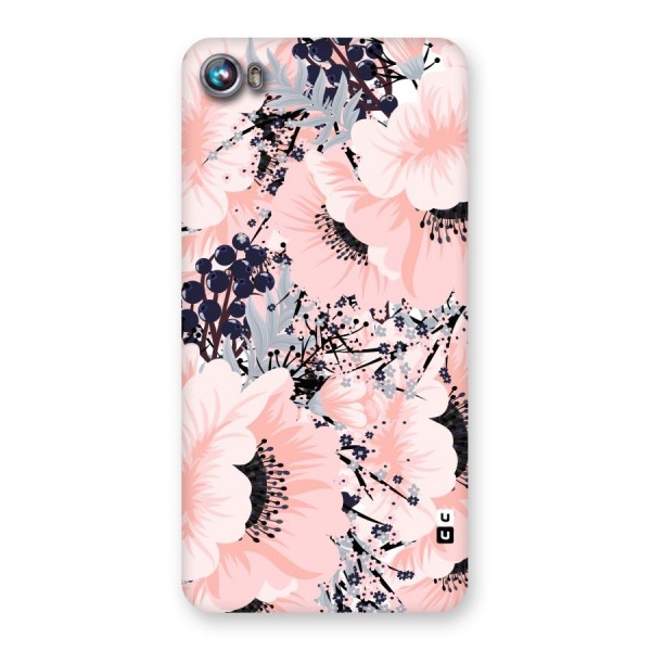 Beautiful Flowers Back Case for Micromax Canvas Fire 4 A107