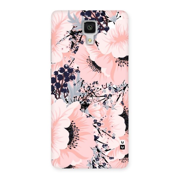 Beautiful Flowers Back Case for Xiaomi Mi 4