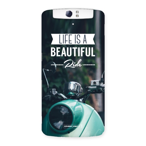 Life is a Beautiful Ride Back Case for Oppo N1